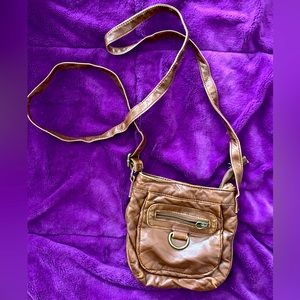 brown crossbody purse